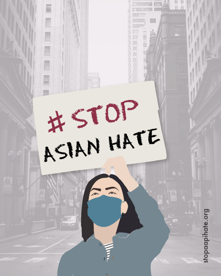 stop aapi hate poster